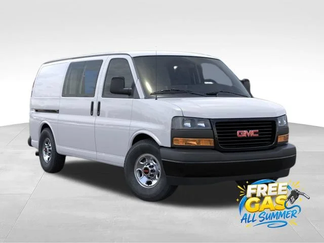 New 2026 Summit White GMC Work Van image 1