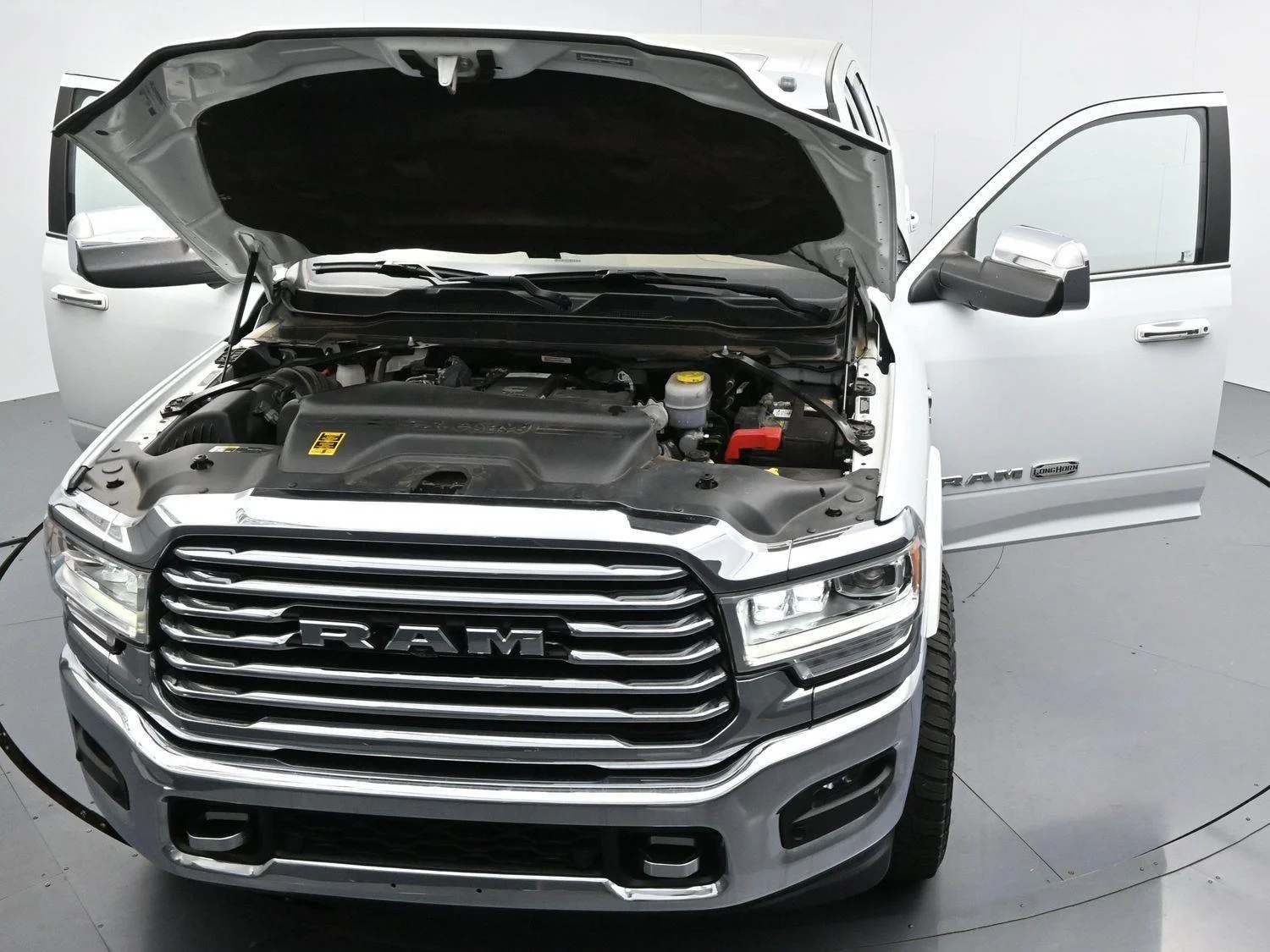 Used 2022 Bright White Clearcoat Ram Longhorn image 46