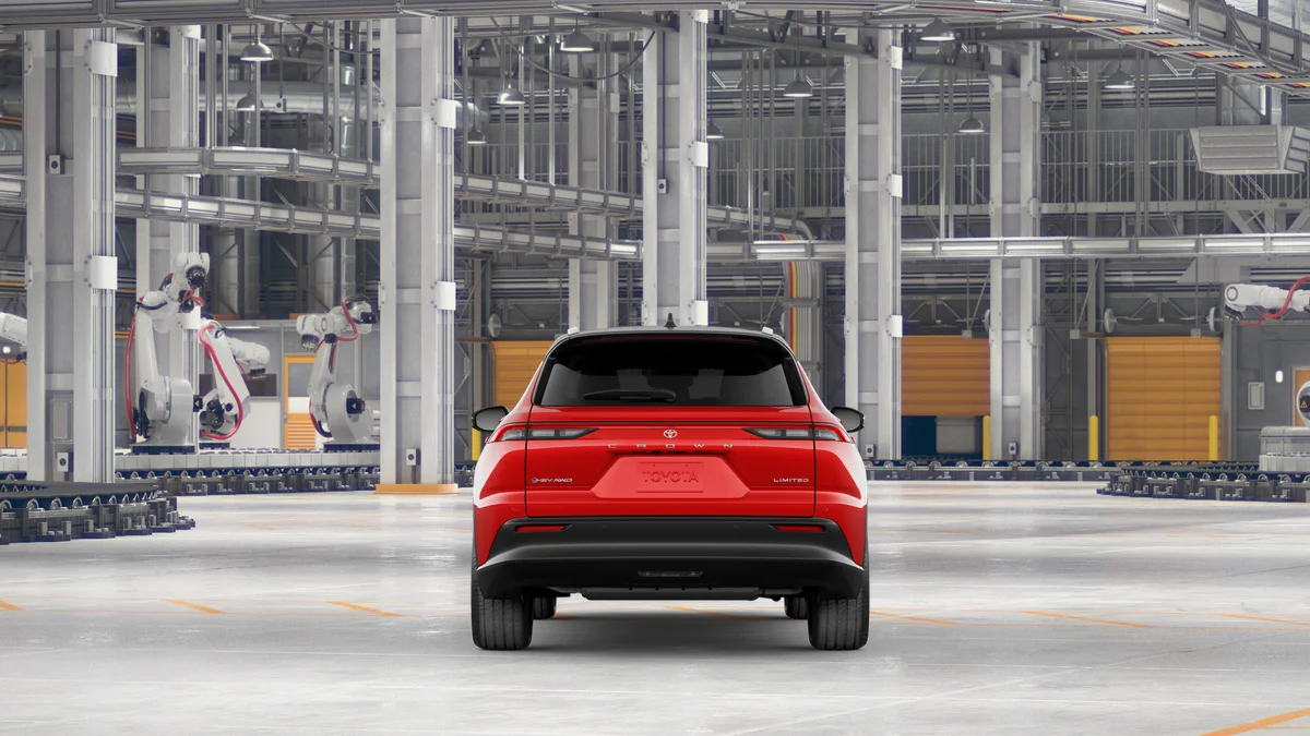 New 2026 Finish Line Red with Black roof Toyota Limited image 8
