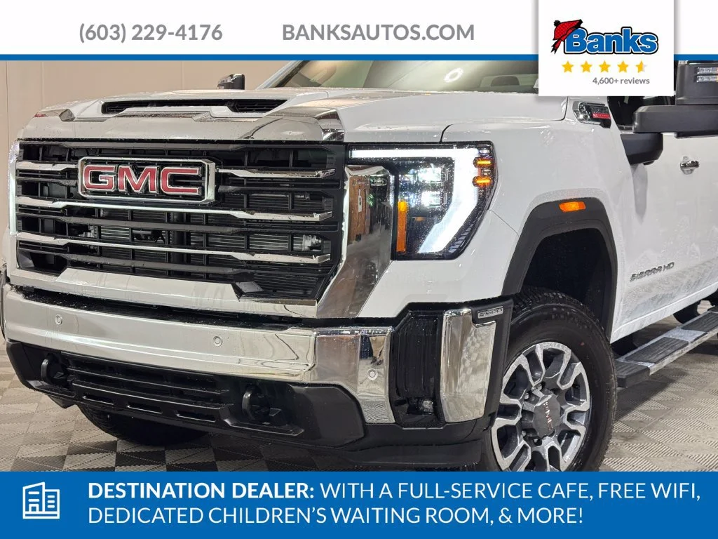 New 2026 Summit White GMC SLT image 3