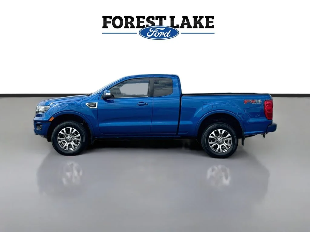 Certified Used 2020 Lightning Blue Metallic Ford Lariat image 4