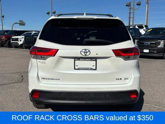 Used 2017 White Toyota XLE image 4