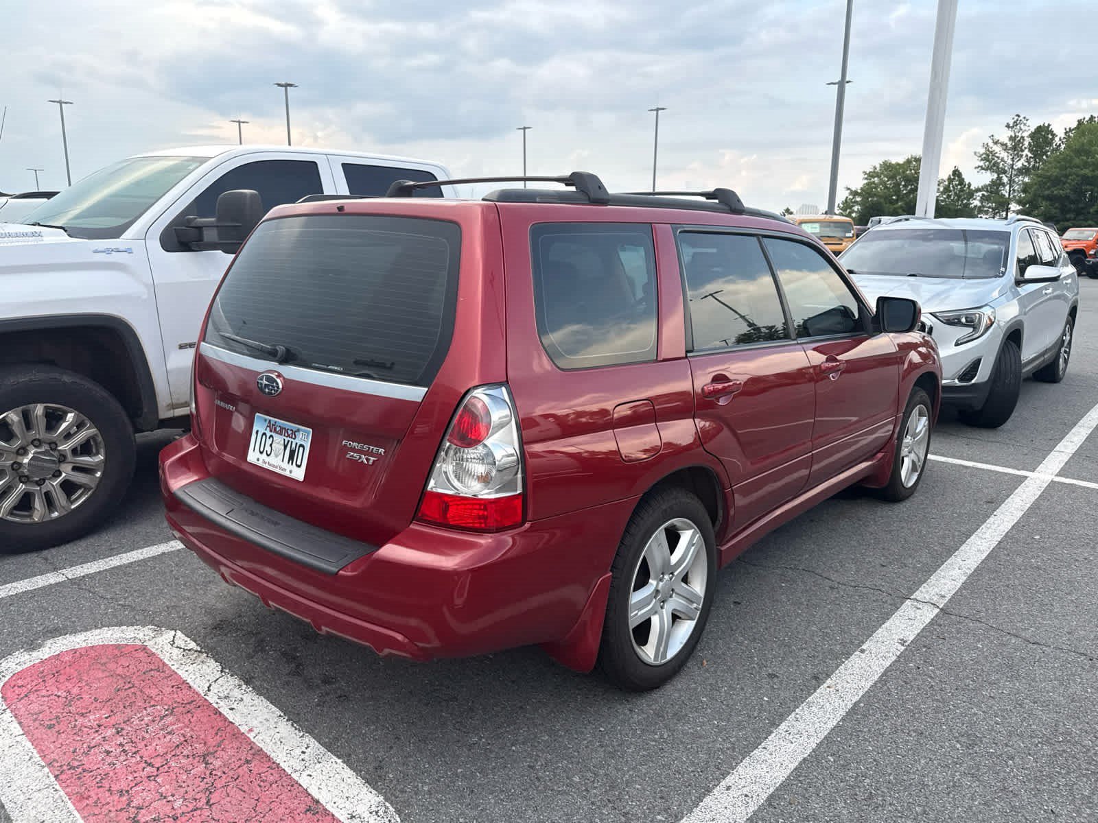 Used 2007 Garnet Red Pearl Subaru XT Ltd image 3