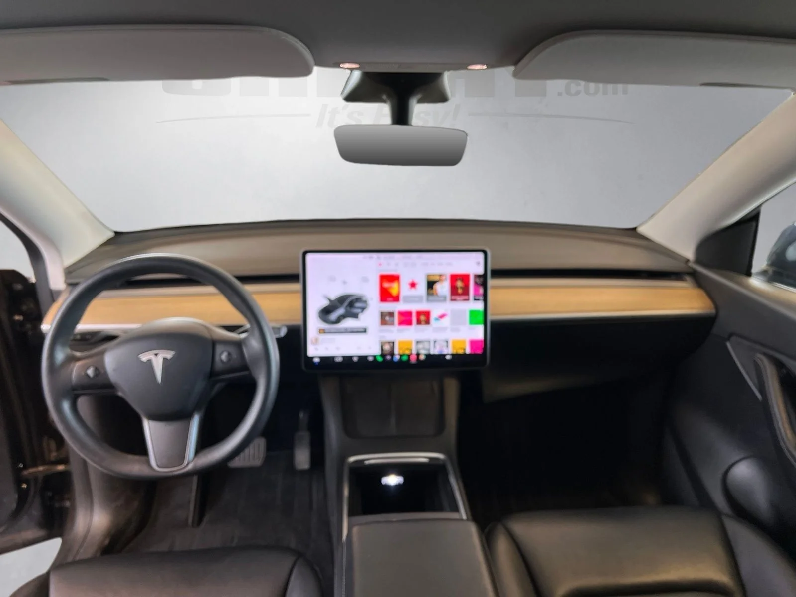 Used 2021 Midnight Silver Metallic Tesla Long Range image 3