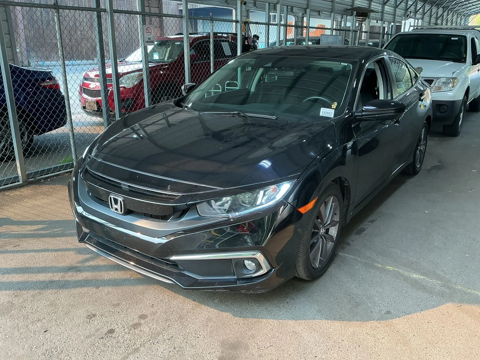 Used 2021 Black Honda EX image 1