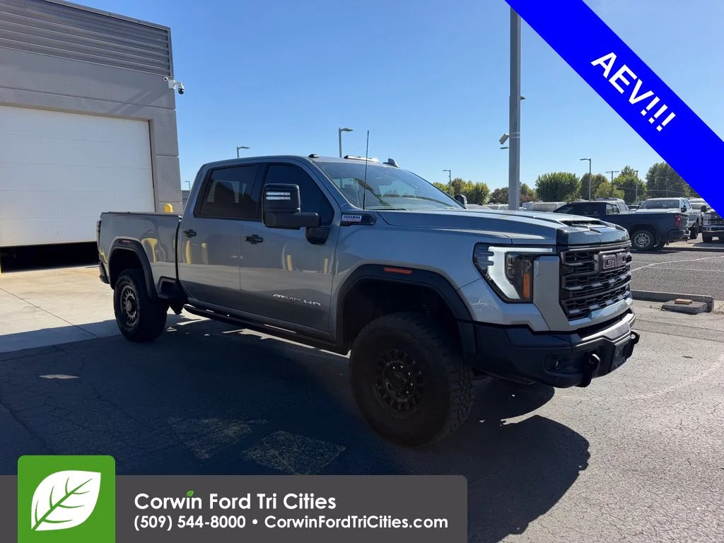 Used 2024 Silver GMC AT4X image 1