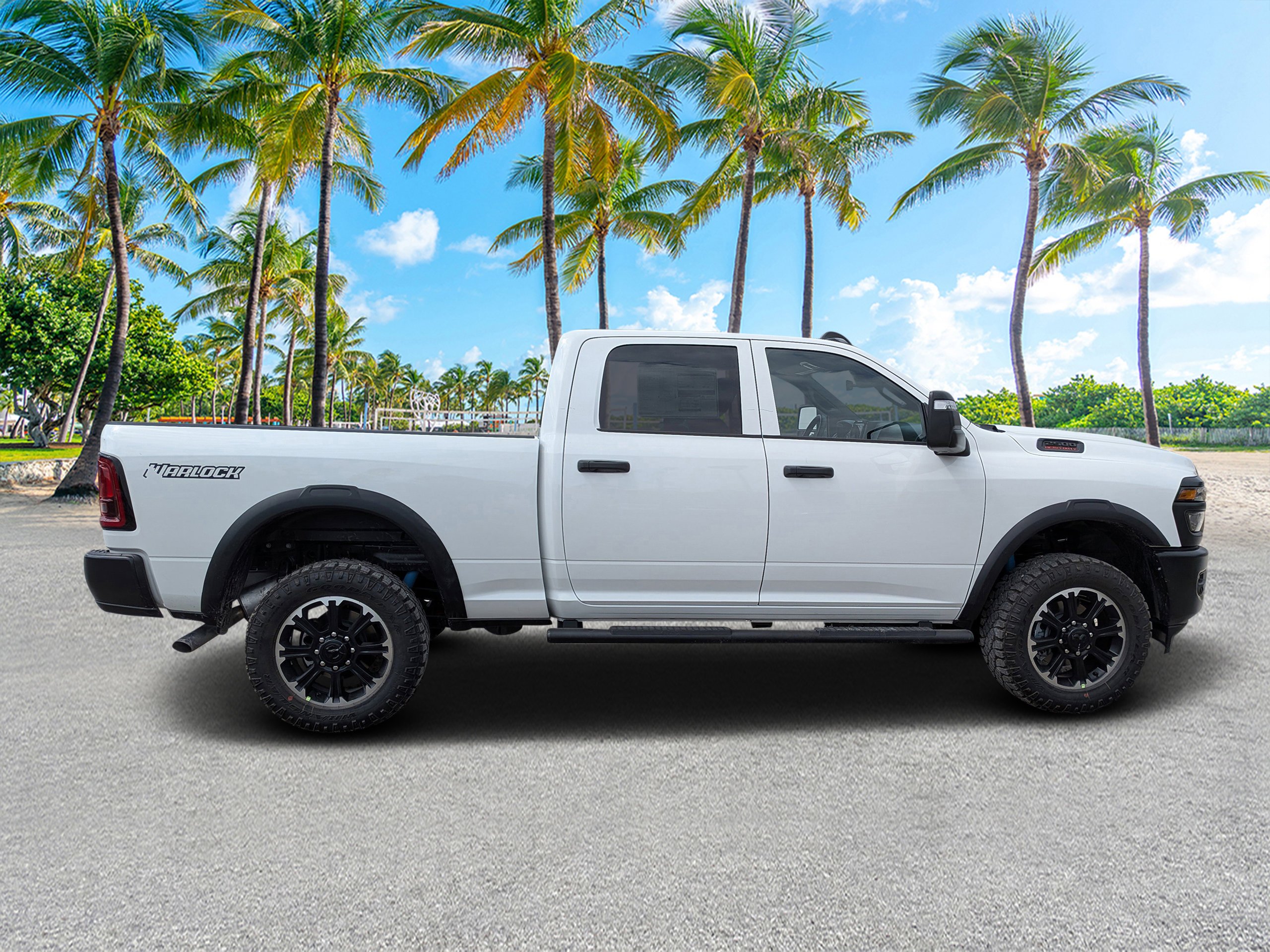 New 2026 Bright White Clear-Coat Exterior Paint RAM Warlock image 2