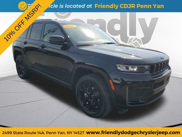 New 2026 Diamond Black Crystal Pearl-Coat Exterior Paint Jeep Altitude image 7