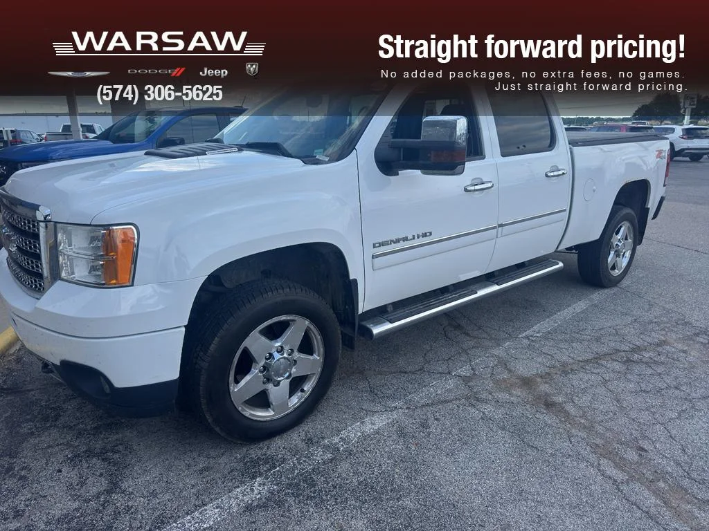 Used 2013 Summit White GMC Denali image 1