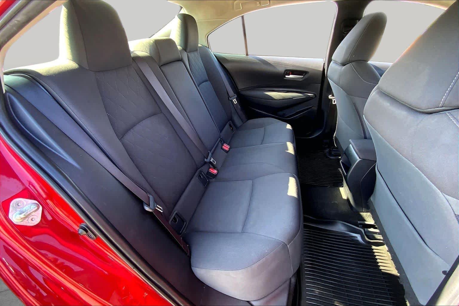 Used 2020 Barcelona Red Metallic Toyota LE image 19