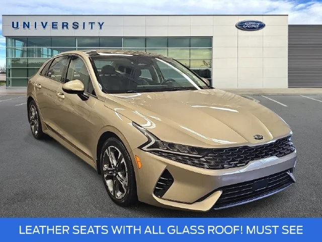 Used 2021 Beige Kia EX image 1