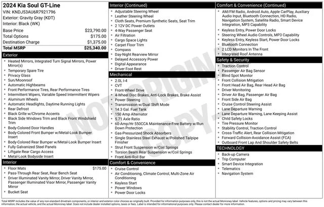 Used 2024 Gray Kia GT-Line image 39