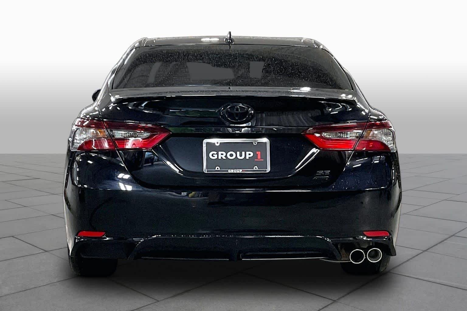 Used 2023 Midnight Black Metallic Toyota SE image 5
