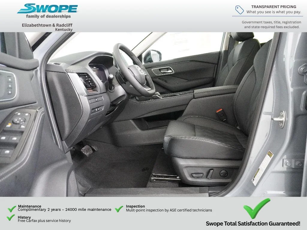 New 2026 Boulder Gray Pearl/Super Black Nissan Platinum image 13