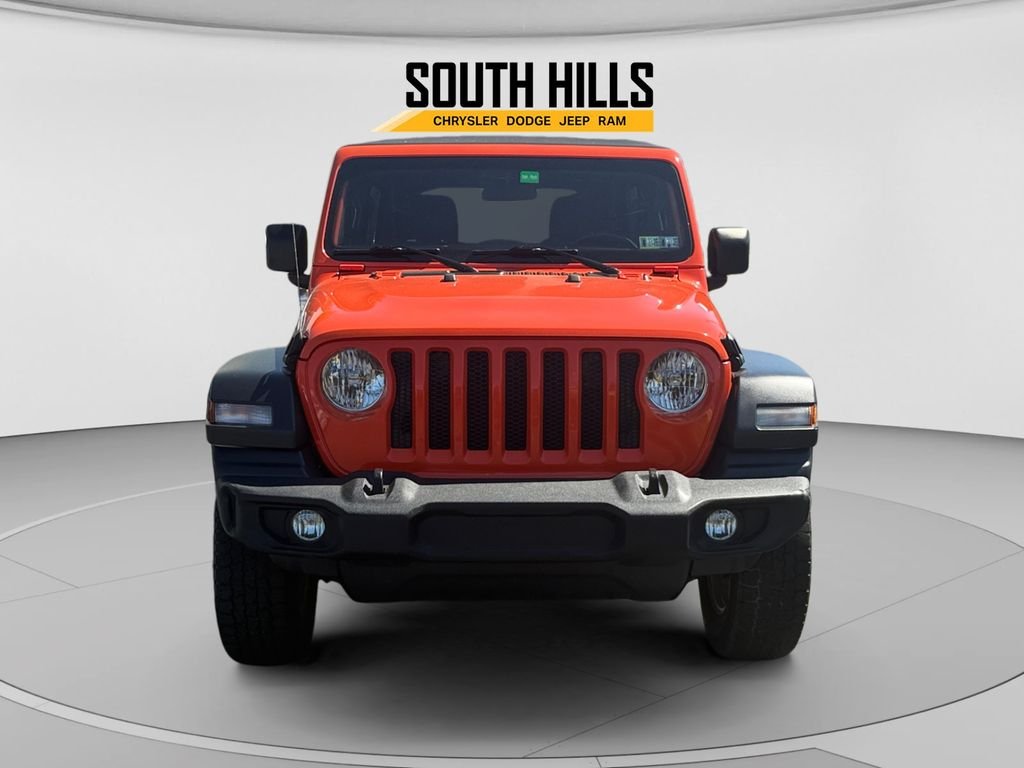 Used 2019 Orange Jeep Unlimited Sport S image 8
