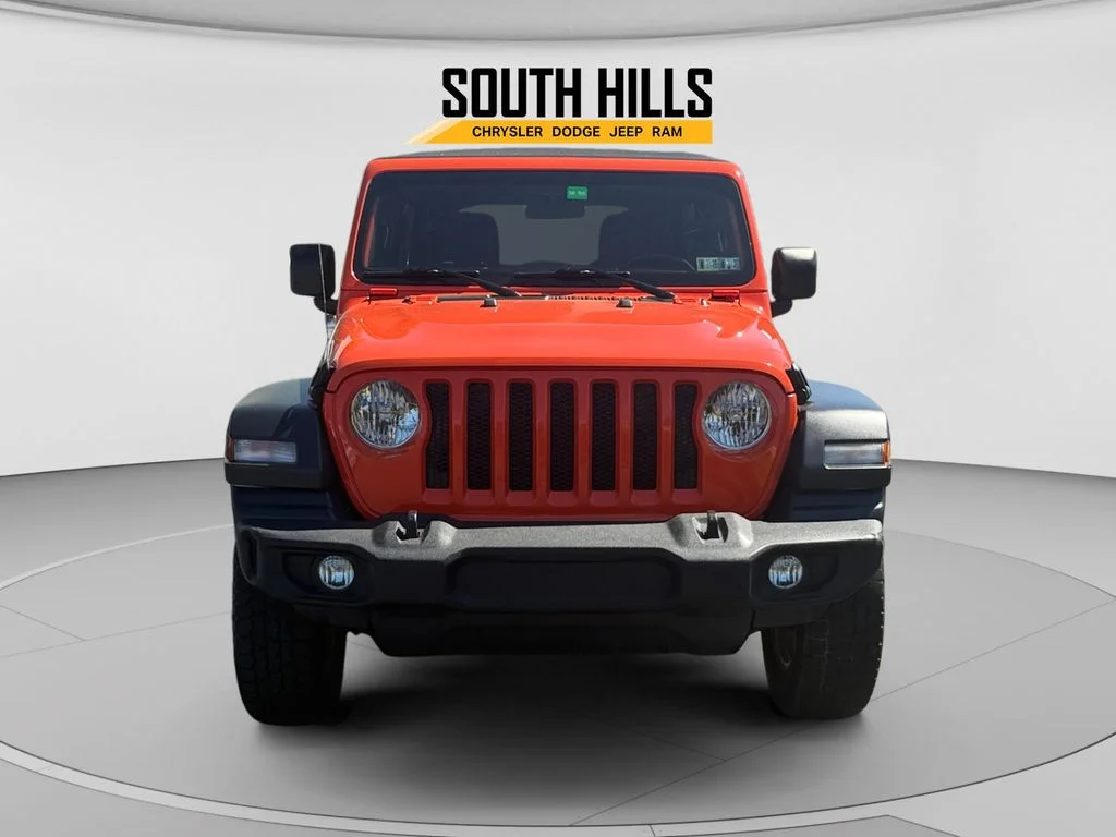 Certified Used 2019 Orange Jeep Unlimited Sport S image 8