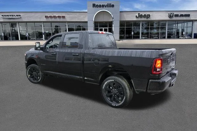 New 2026 Diamond Black Crystal Pearlcoat RAM Big Horn image 5