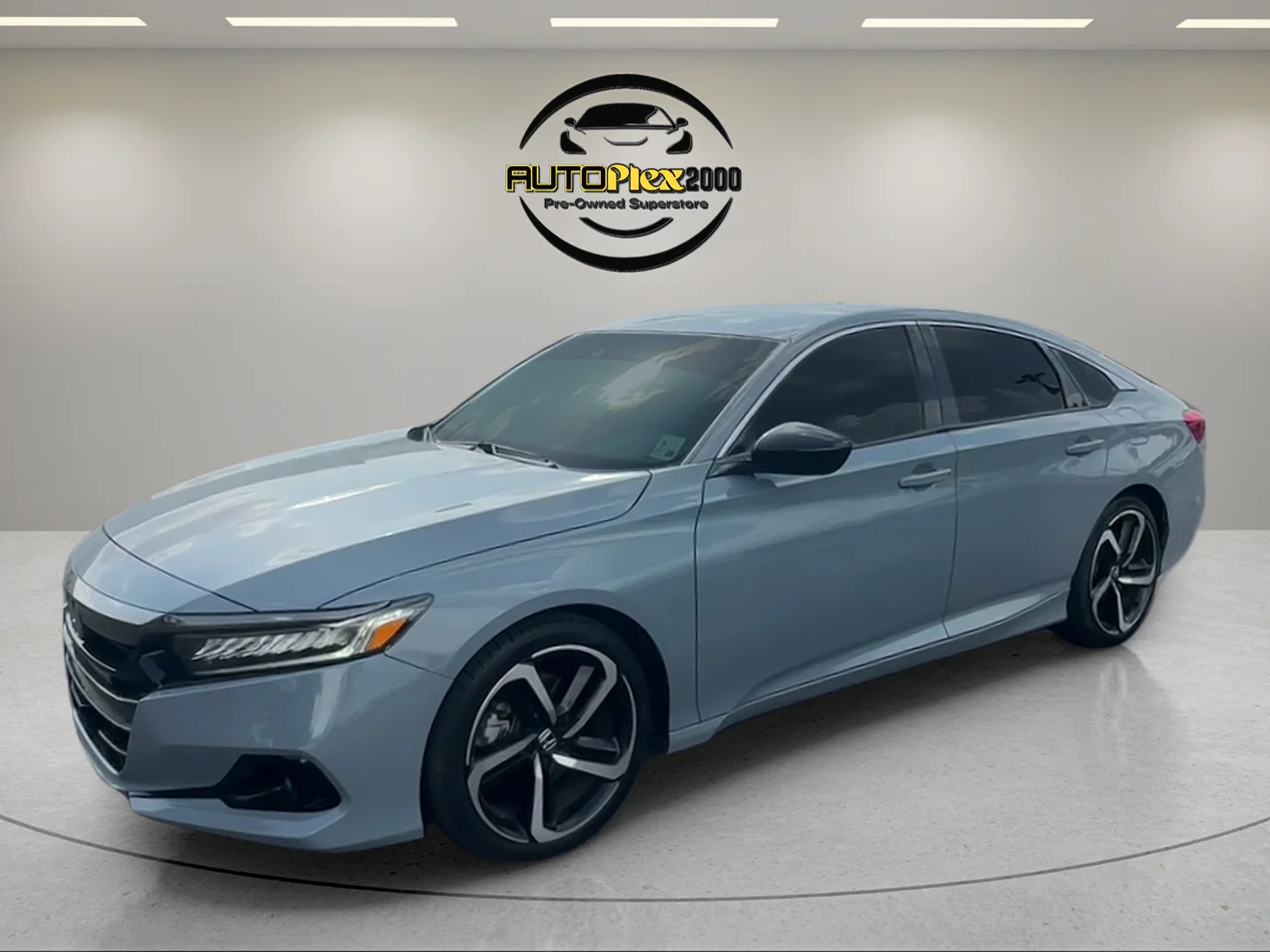 Used 2021 Blue Honda Sport Special Edition image 3