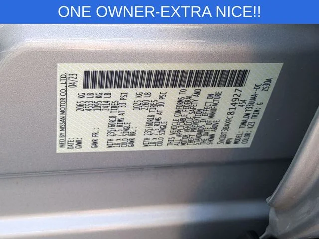 Used 2023 Silver Nissan SV image 38