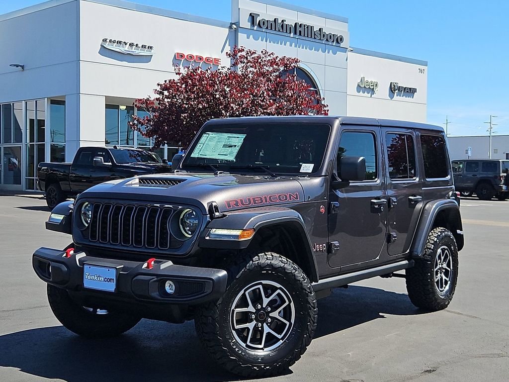 New 2026 Granite Crystal Metallic Clear-Coat Exterior Paint Jeep Rubicon image 2