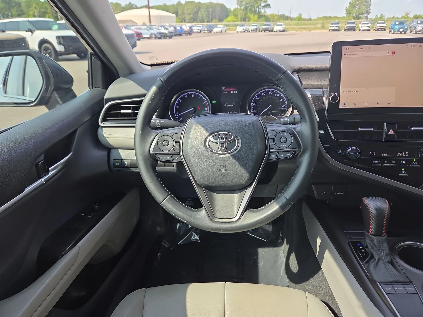 Used 2022 Midnight Black Metallic Toyota SE image 17