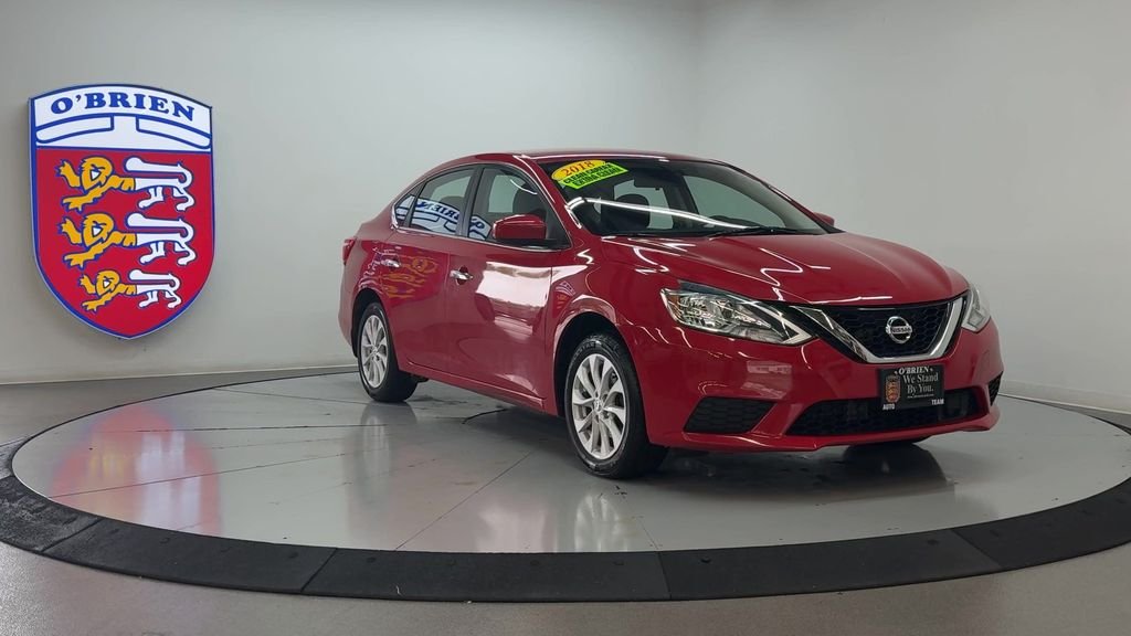 Used 2018 Red Alert Nissan SV image 2