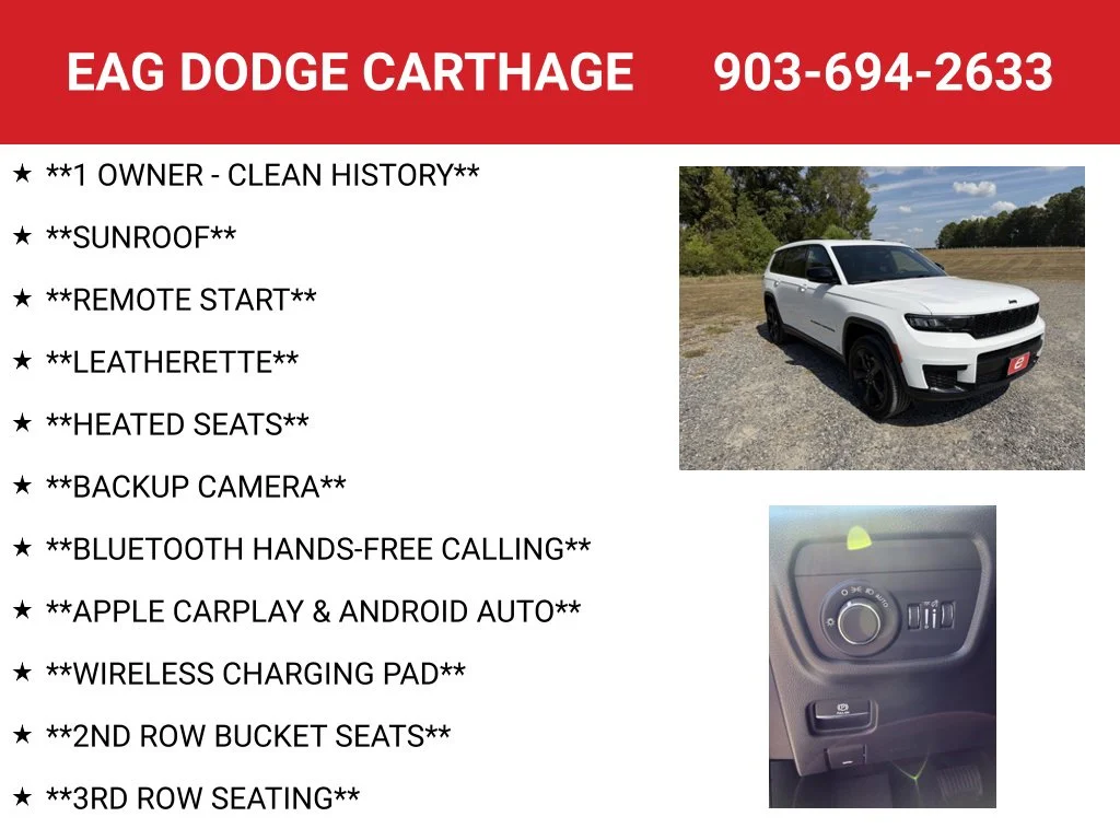 Used 2024 White Jeep Altitude X image 4