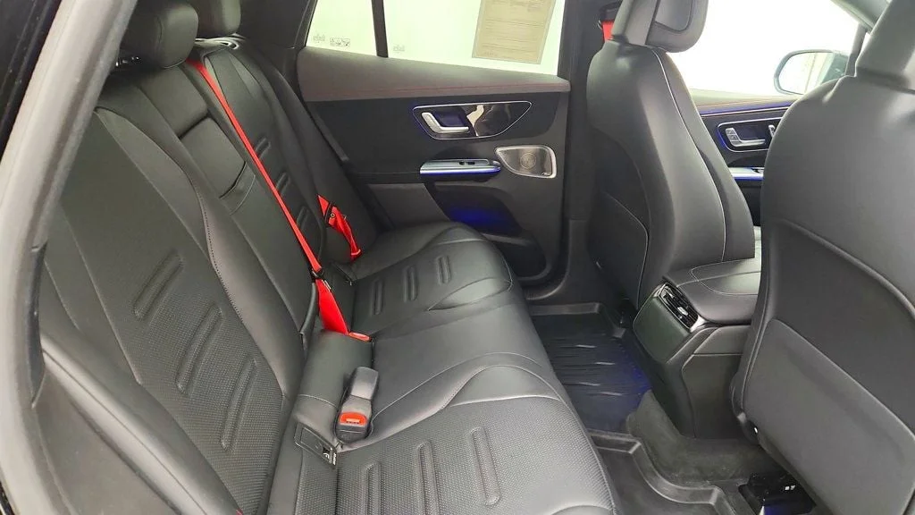 Used 2024 Black Mercedes-Benz AMG® EQE 4MATIC+ SUV w/ Carbon Fiber Trim & AMG® Night Package image 22