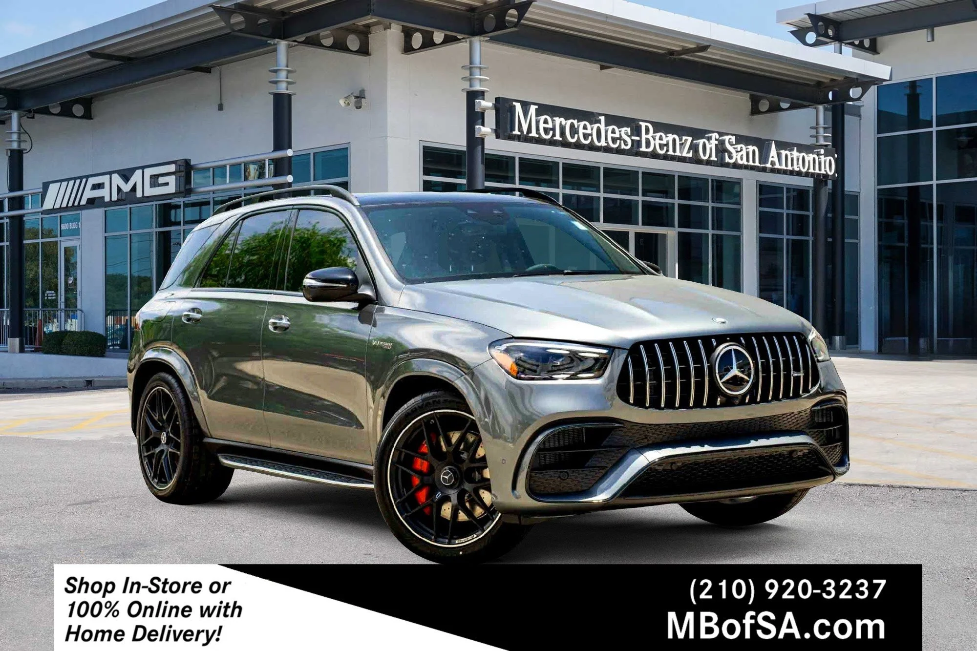 New 2026 Gray Mercedes-Benz AMG® GLE 63 S image 1