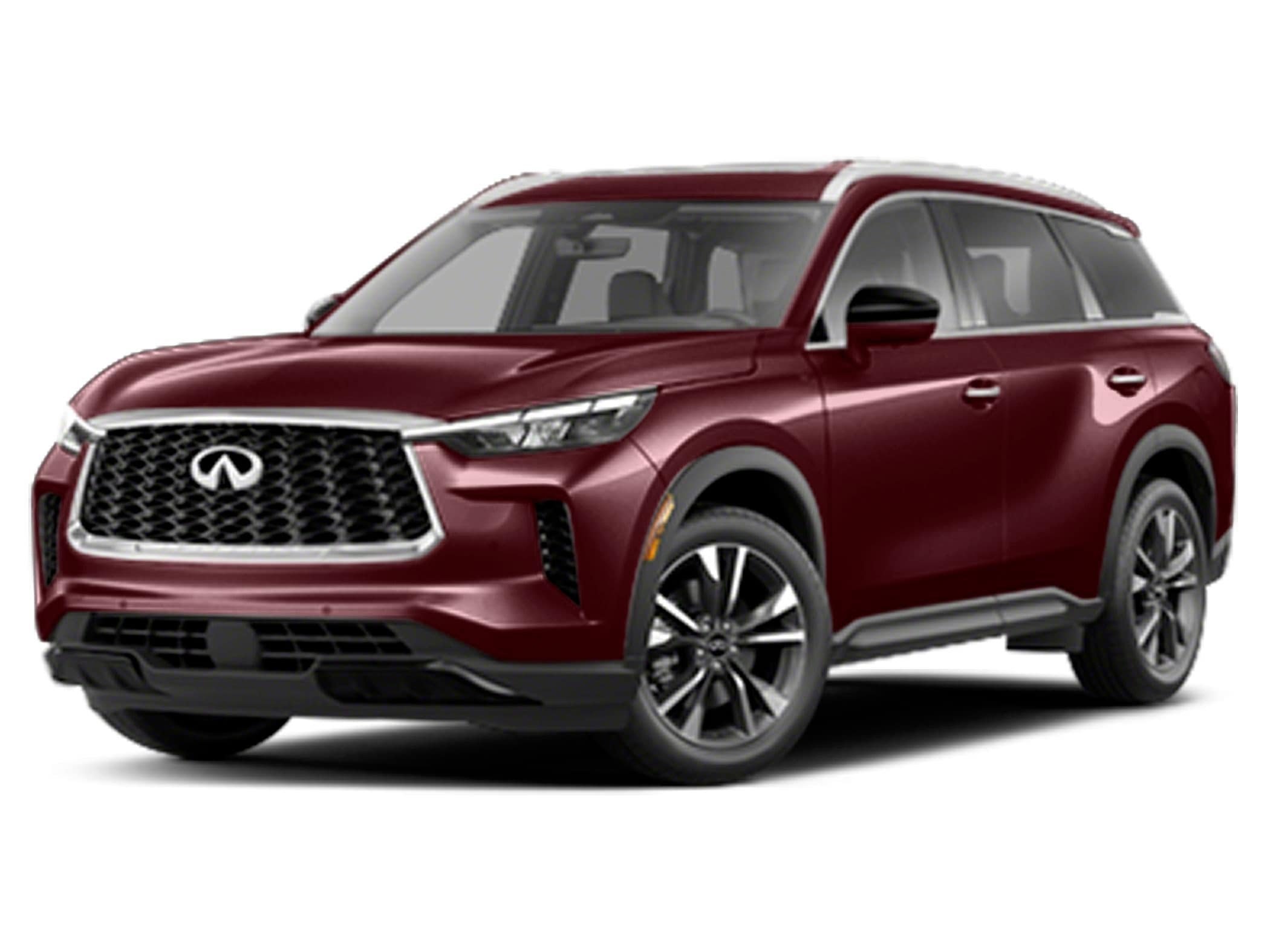 Certified Used 2023 Deep Bordeaux INFINITI LUXE image 1