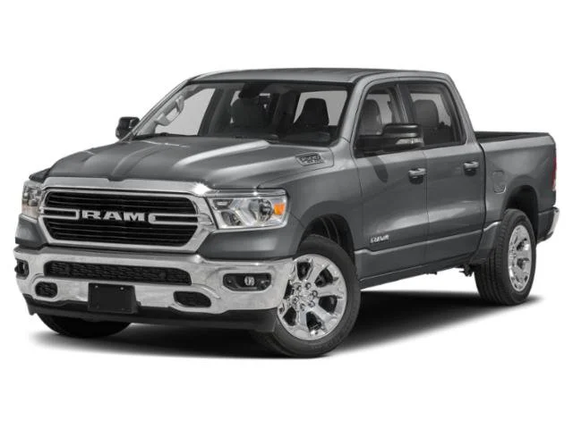 Used 2020 Billet Silver Metallic Clearcoat Ram Big Horn image 1