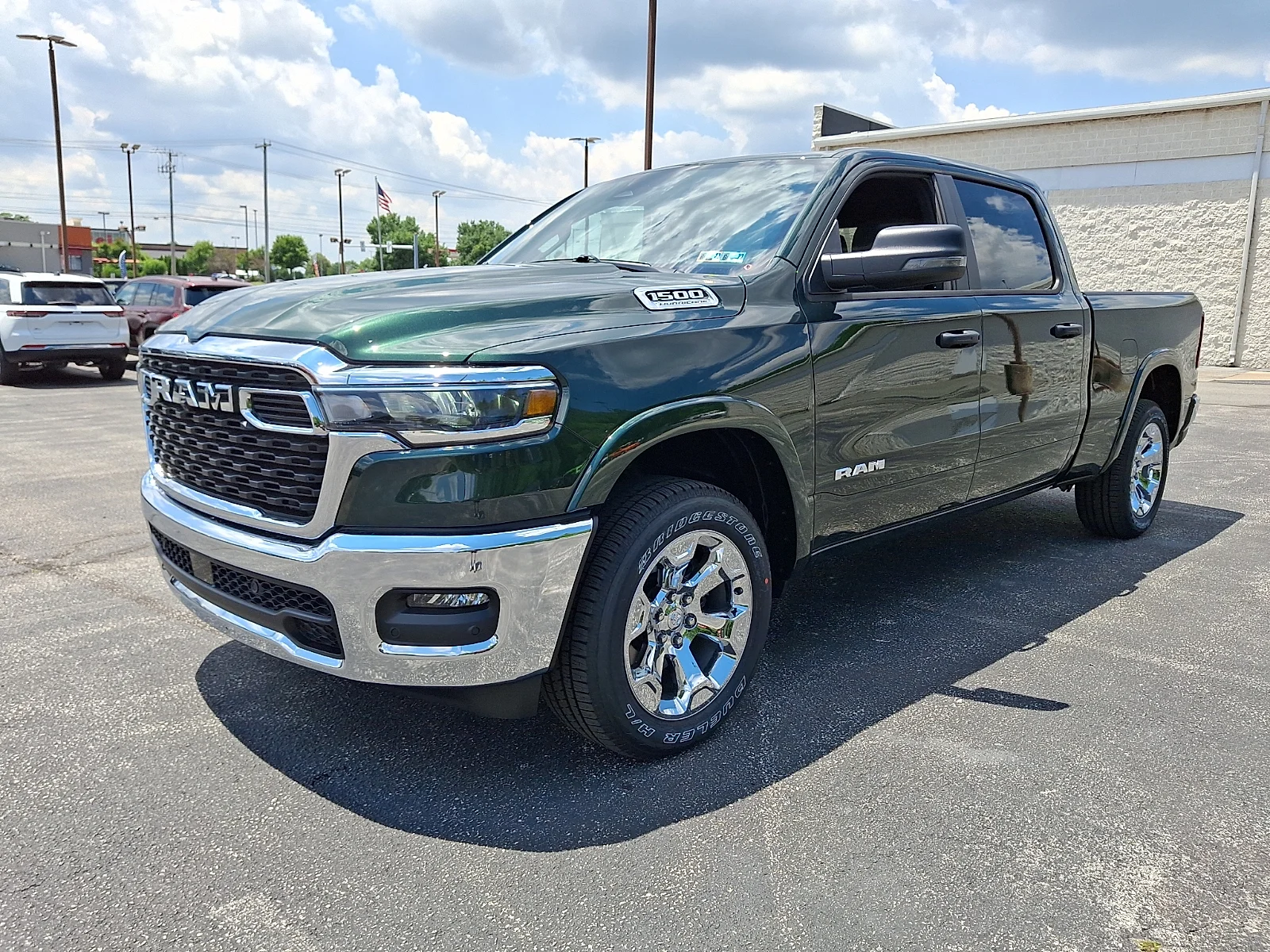 New 2026 Serrano-Green Metallic Exterior Paint RAM Big Horn/Lone Star image 4
