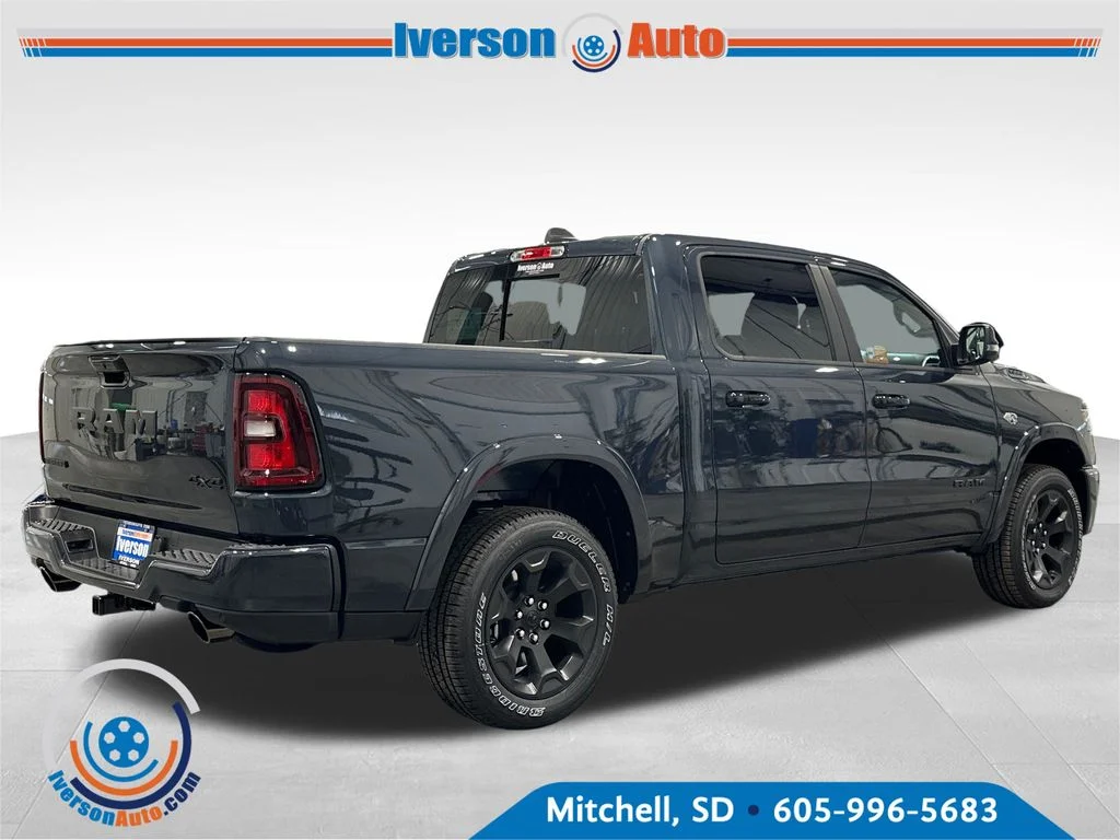 New 2026 Forged Blue Metallic Exterior Paint RAM Big Horn/Lone Star image 7