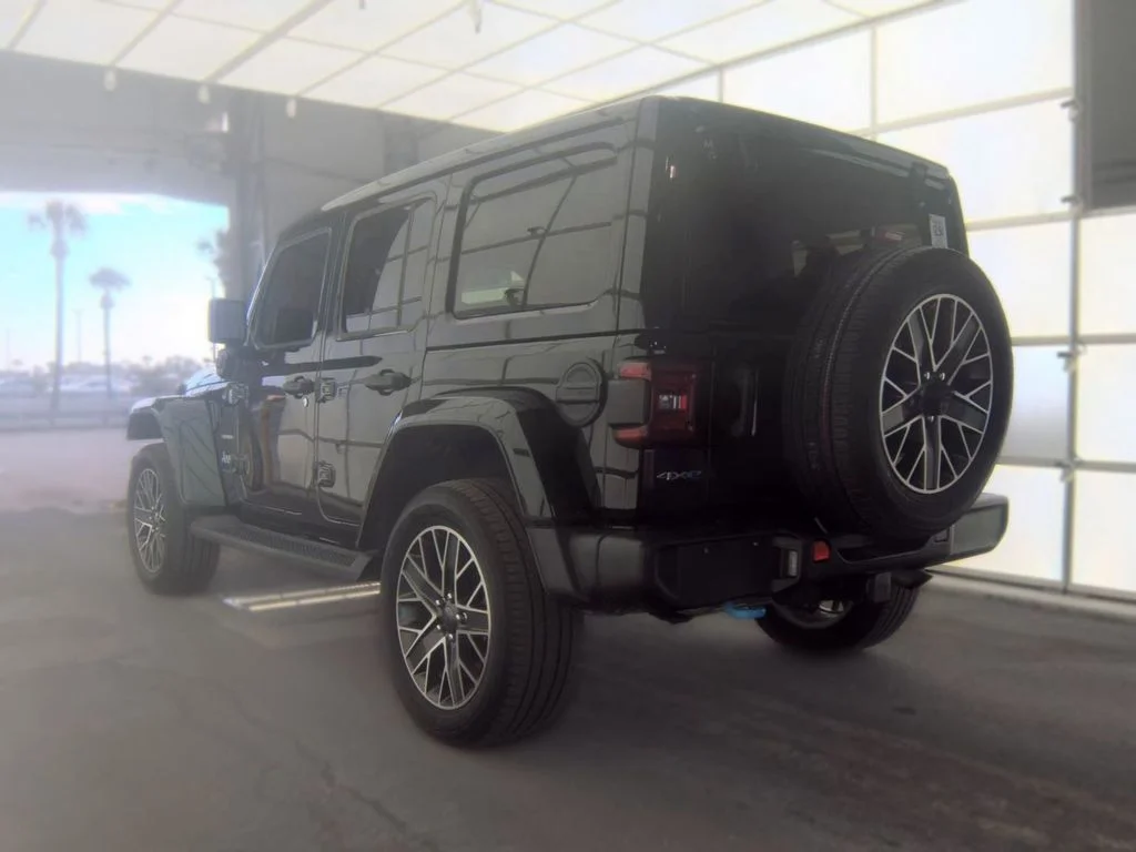 Used 2023 Black Jeep Sahara 4xe image 4