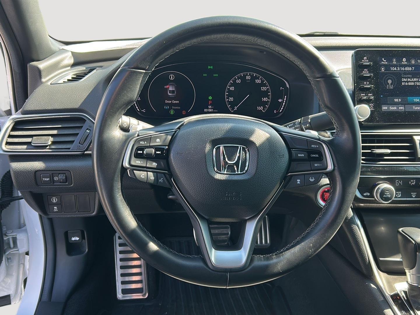 Certified Used 2020 Platinum White Pearl Honda Sport image 5