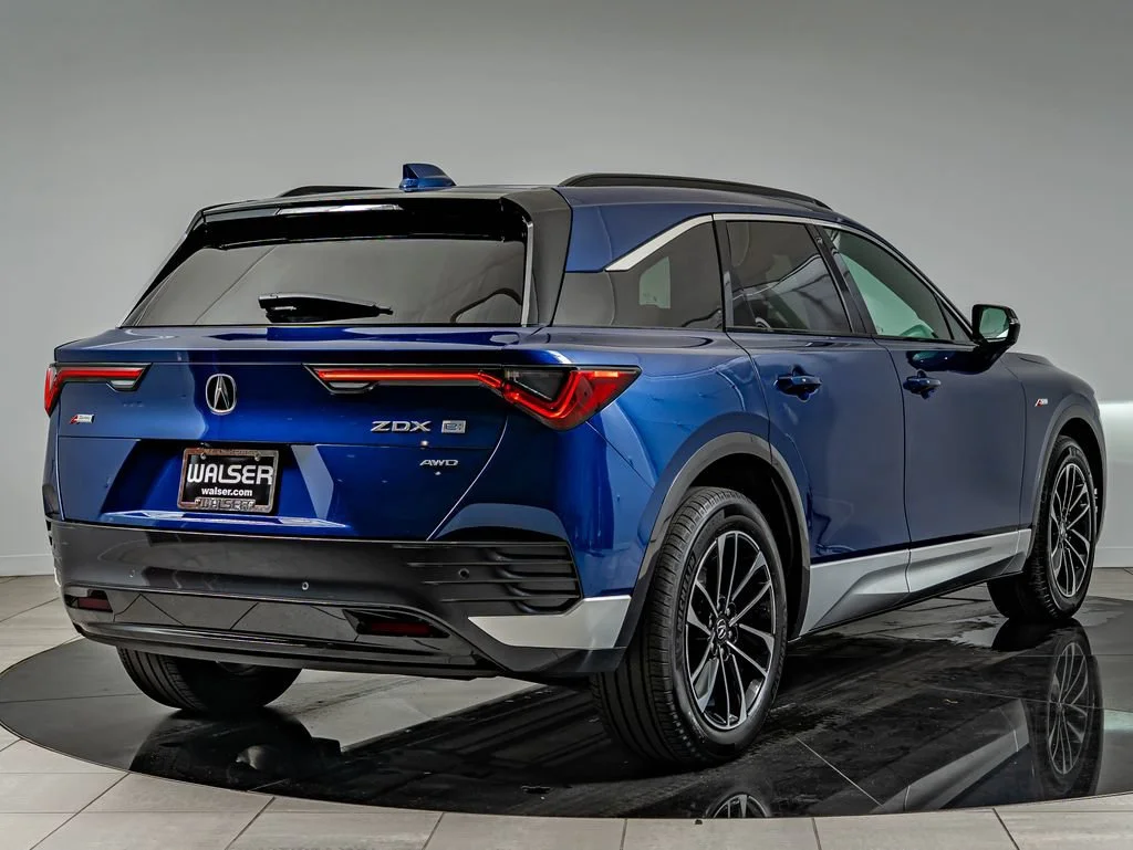 Used 2024 Blue Abyss Metallic Acura AWD A-Spec Package image 5