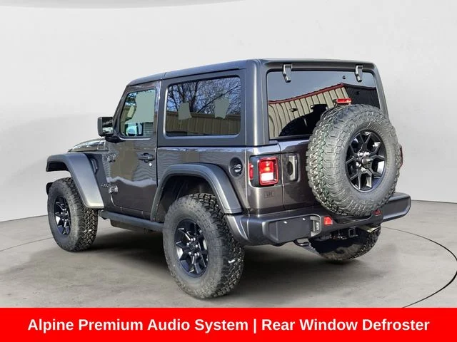 New 2026 Crystal Metallic Jeep 2-DOOR WILLYS image 3