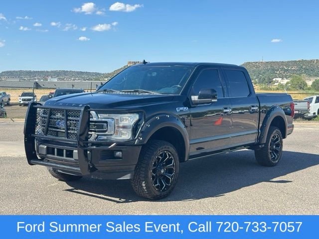 Used 2018 Shadow Black Ford Limited image 1