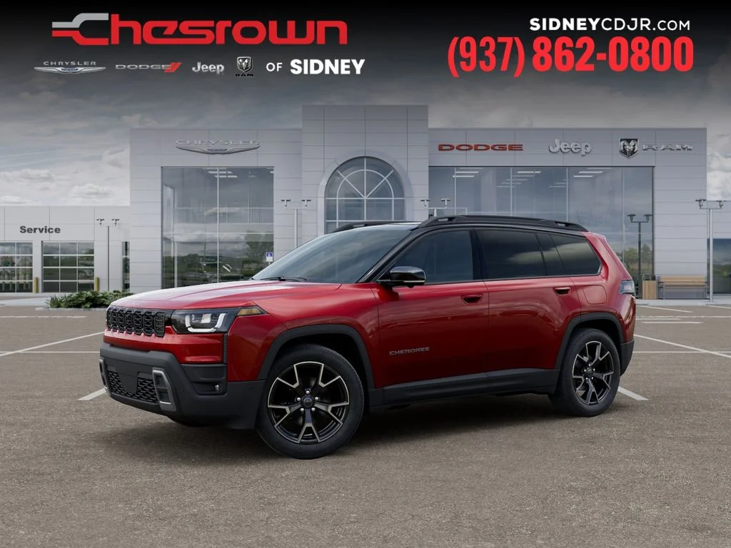 New 2026 Red Hot Pearl-Coat Exterior Paint Jeep Overland image 2