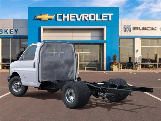 New 2025 White Chevrolet Work Van image 3
