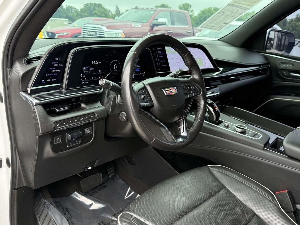 Used 2022 White Cadillac Sport image 2