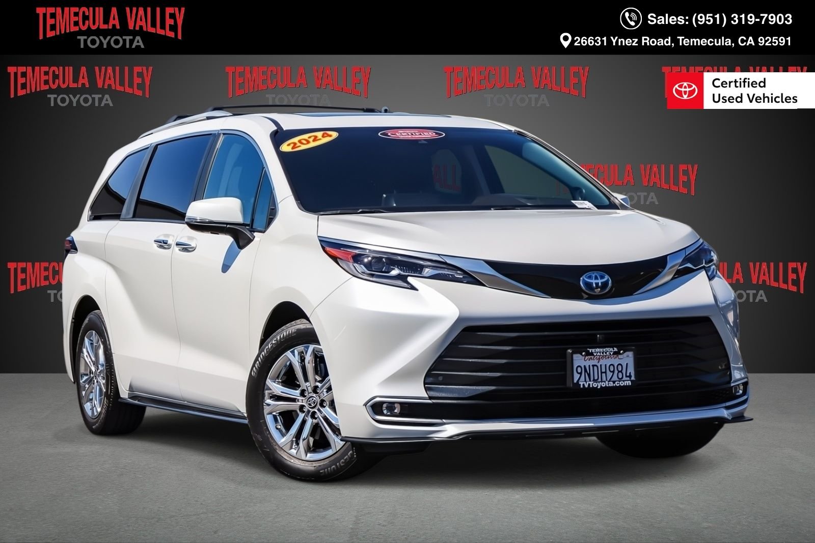 Certified Used 2024 Pearl Toyota Platinum image 1