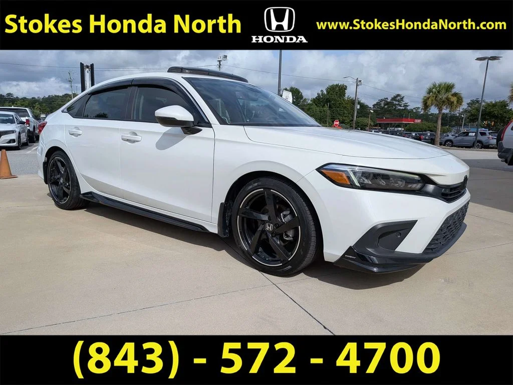 Certified Used 2024 White Honda Touring image 1