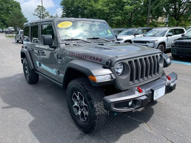 Used 2021 Gray Jeep Unlimited Rubicon image 9