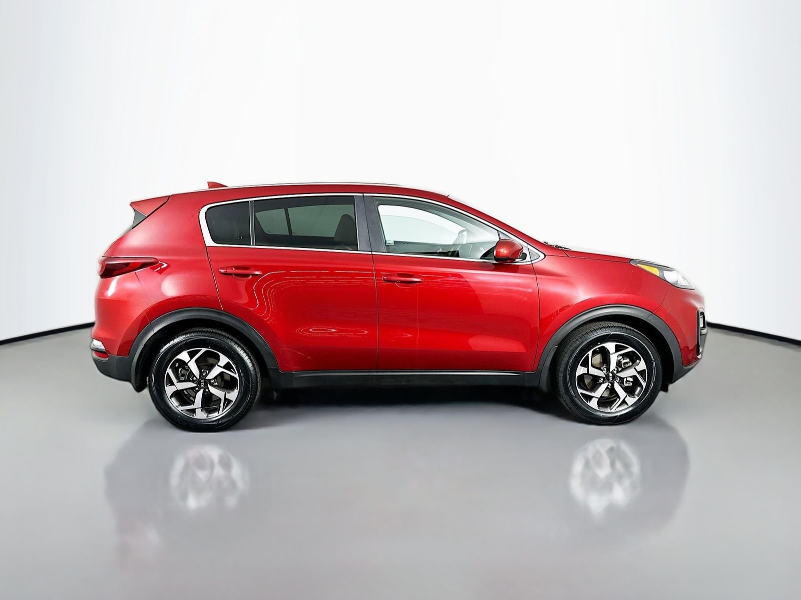 Used 2021 Hyper Red Kia LX image 8
