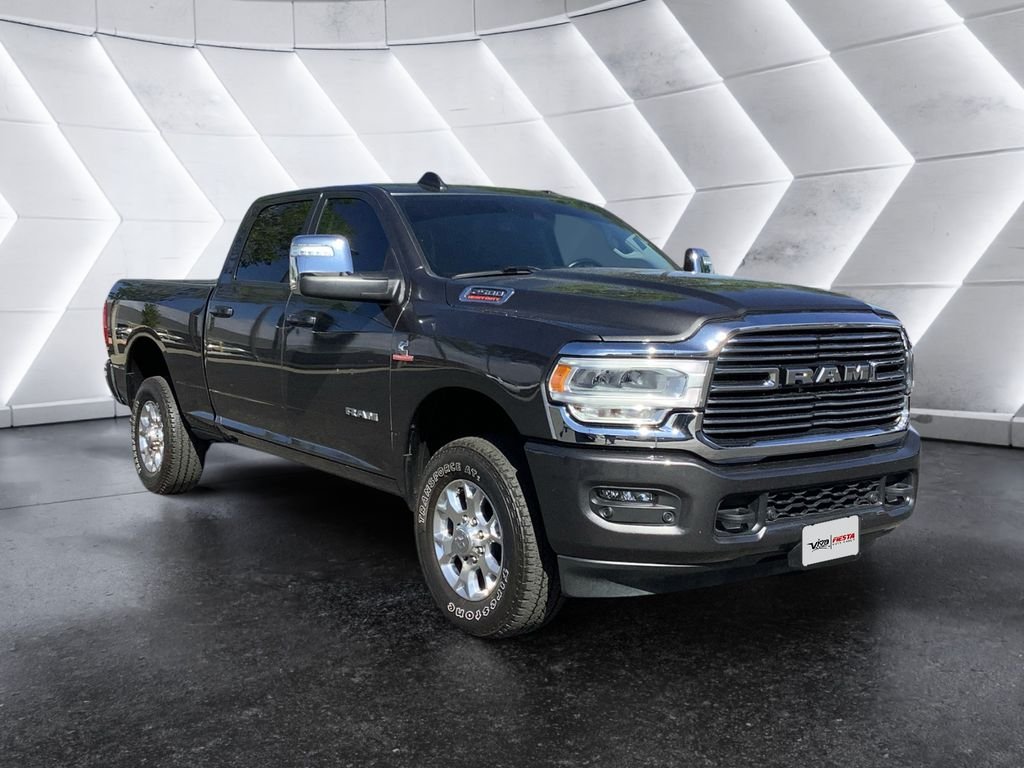 Gray 2024 RAM 2500 Laramie Crew Cab 4WD Pickup Truck Four-Wheel Drive