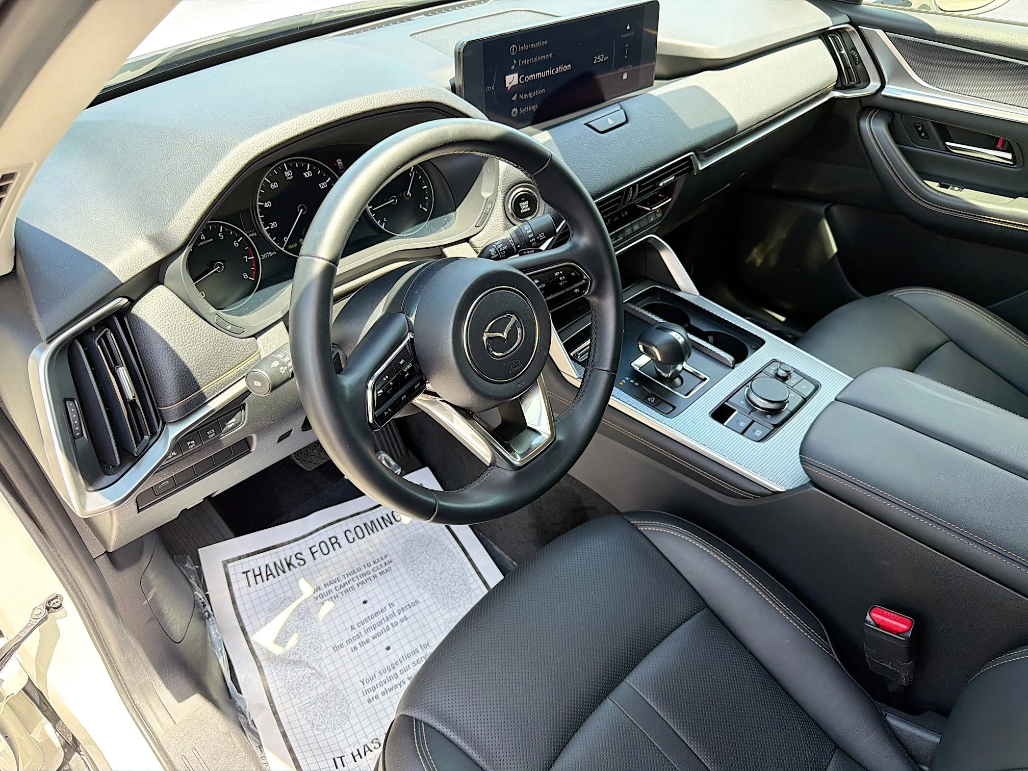 Used 2025 Rhodium White Premium Mazda 3.3 Turbo Preferred Package image 26