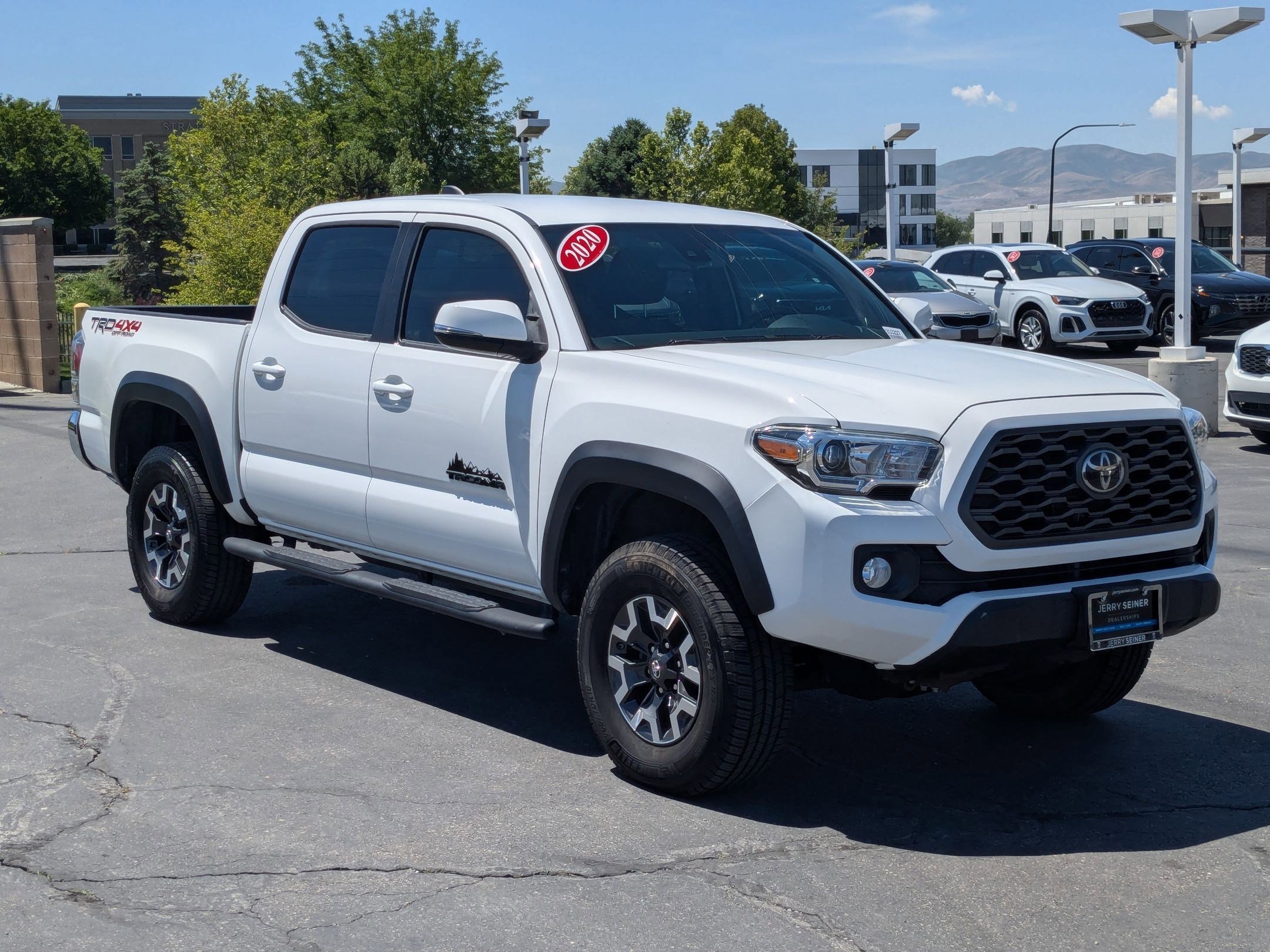 Used 2020 Super White Toyota TRD Off Road image 8