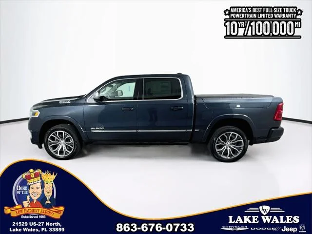 New 2026 Forged Blue Metallic Exterior Paint RAM Tungsten image 4