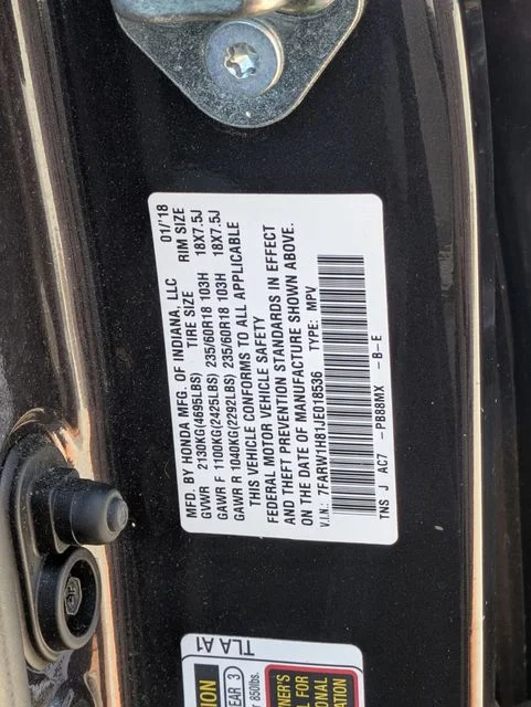 Used 2018  Honda EX-L image 22